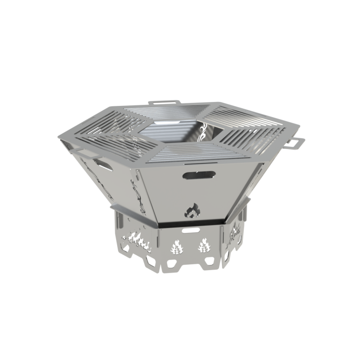 Fire pit with grill Type 1