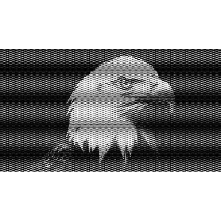 Photo Perforation Generator. Create unique laser cutting patterns. Quick, easy, and high-quality SVG.